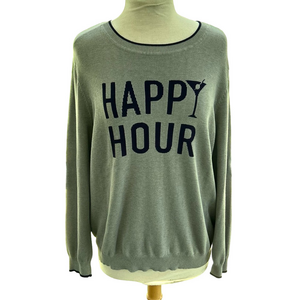 Studio Park X Alberti Popaj Grey Blue Size XL
Sweater Happy Hour Women’s